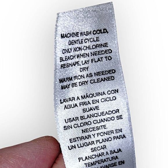 Chicos Womens Sweater Sz Medium Crochet‎ Knitted Coverup Cardigan Cottagecore - Picture 13 of 13